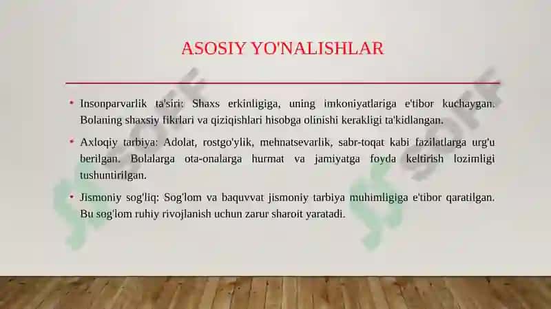 G‘arb uyg‘onish davrida oila tarbiyasiga doir shakllangan fikrlar. 4