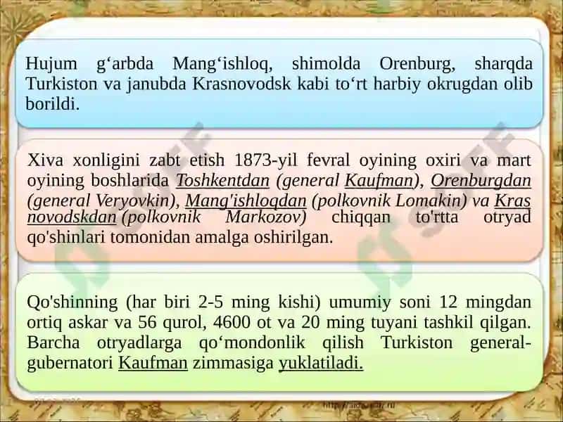 Xiva xonligi va Rossiya imperiyasi 4