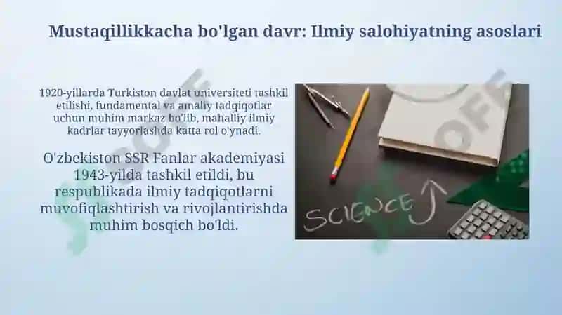 O'zbekistonda ilmiy tadqiqotlar tizimi 4