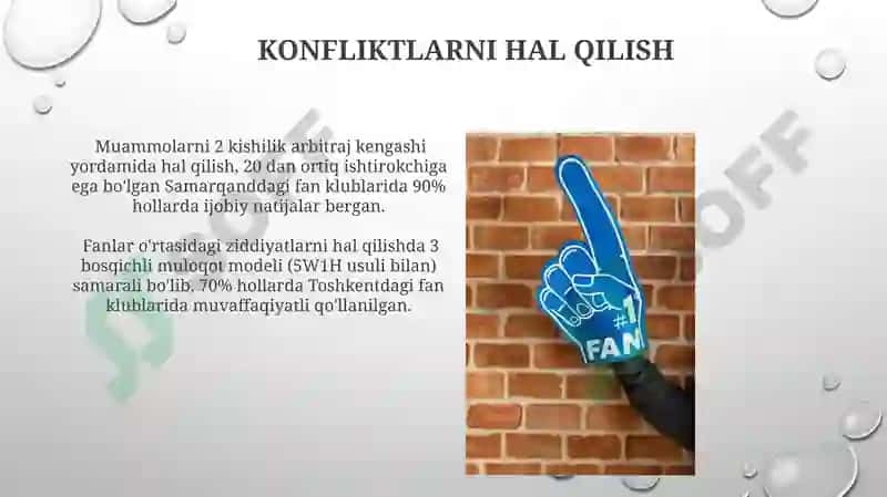 Fan toʻgaraklari ishlarni tashkil etish metodikasi 4