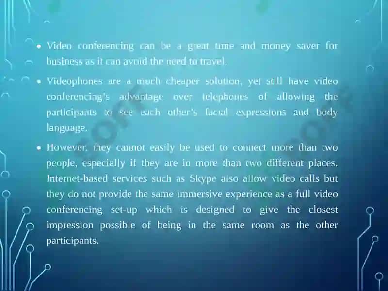 Video Conferencing 4