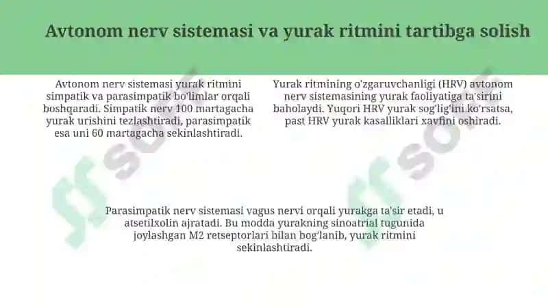 Yurak faoliyatining boshqarilishi 4
