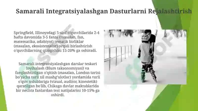 Integratsiyalashgan darslarning samaradorligini oshirish va taʼlim prinsiplari 4