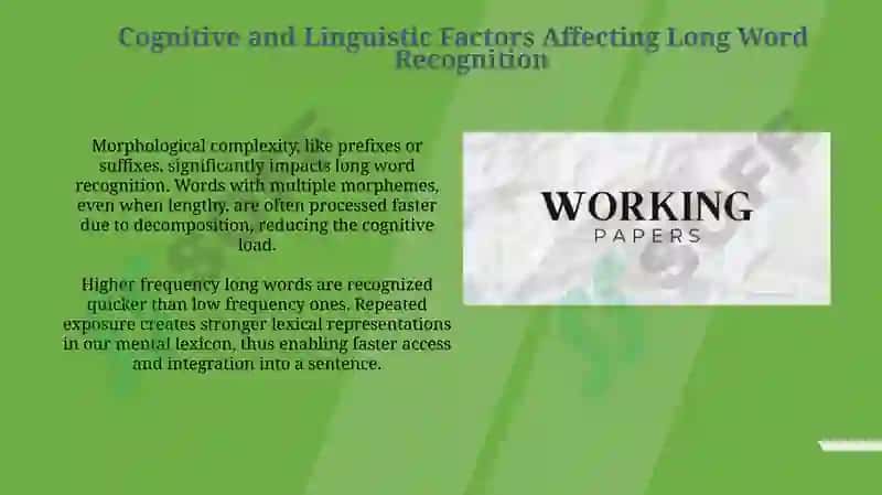 Long Word Assimilation Strategies 4