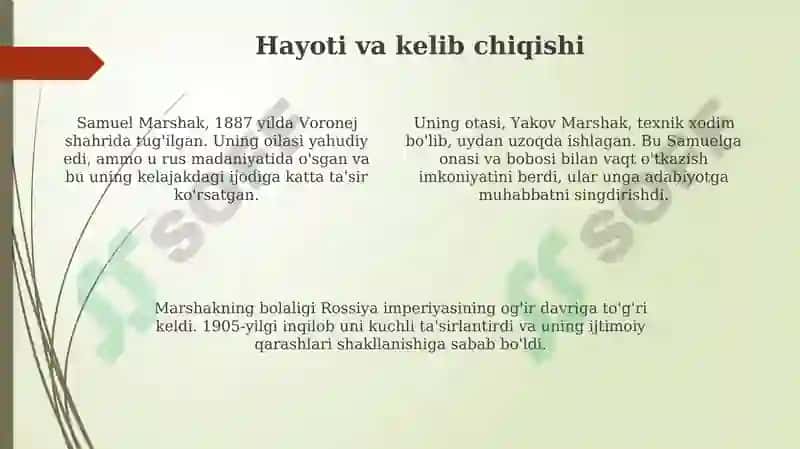 Saviel Mashak hayoti va ijodi 4
