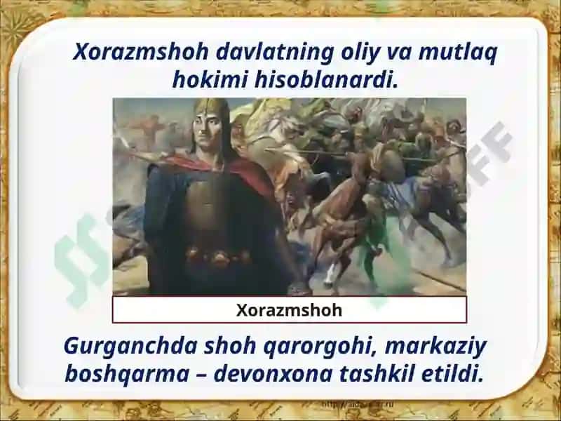Xorazm davlati va uning yuksalishi 4