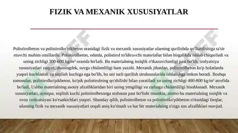 Polistirolbeton va Polistirolko'pikbeton orasida qanday farq bor 4