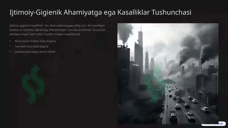 Ijtimoiy-Gigienik Kasalliklar: UASHning roli va O'zbekistondagi holat 4