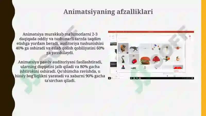 Animatsion taqdimot yaratish 4