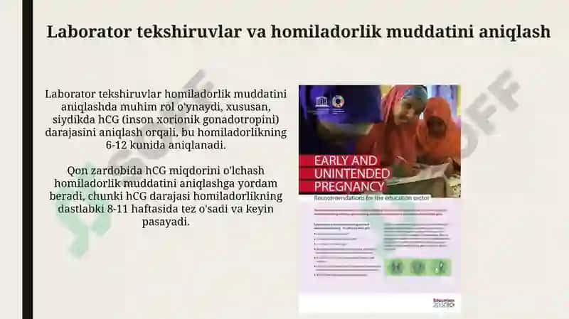 Antenatal parvarish milliy standarti 4
