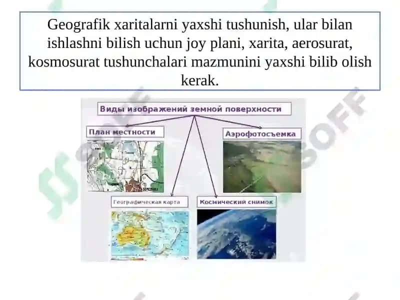 Geografik xaritalar va ularning shartli belgilari 4