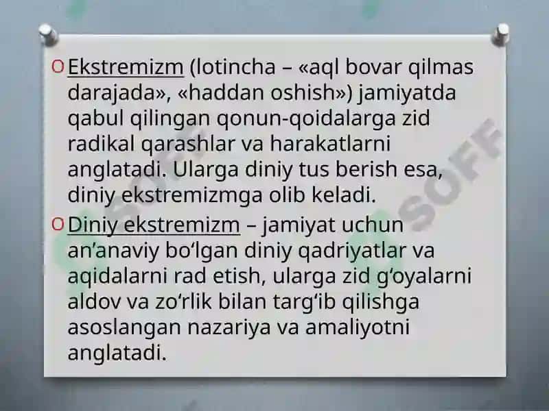 Ekstremizm va terrorizmning mohiyati va uning jamiyat barqarorligiga tahdidi 4