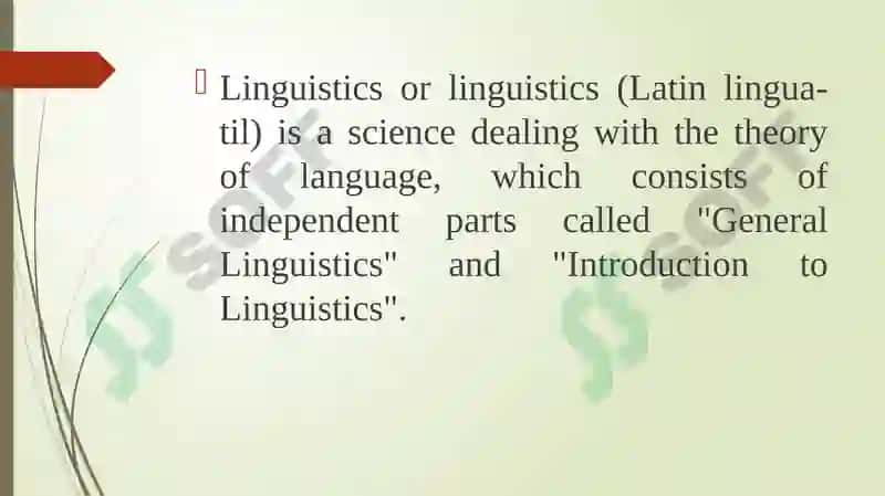 Contrastive linguistics 4