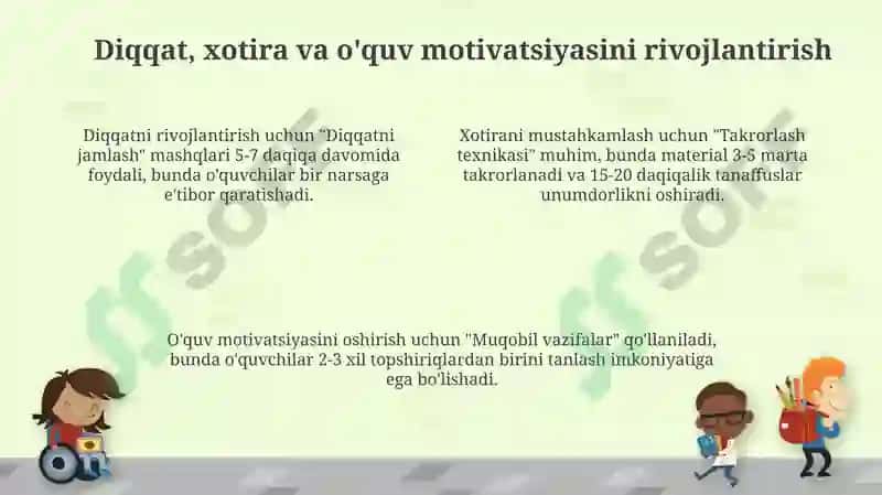Boshlang'ich sinf o'quvchilarining psixologik rivojlanish xususiyatlari 4