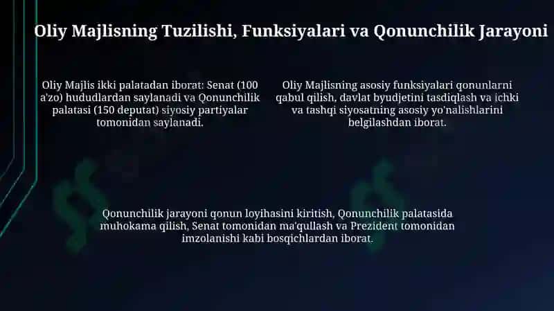 Oʻzbekistonda Parlamentarizmning Shakllanishi va Konstitutsiyaviy Asoslari 4