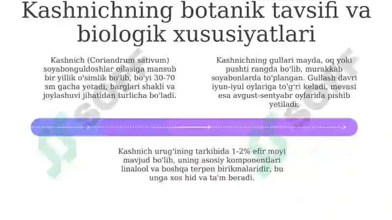 Efir moyli ekinlarning umumiy tavsifi 4