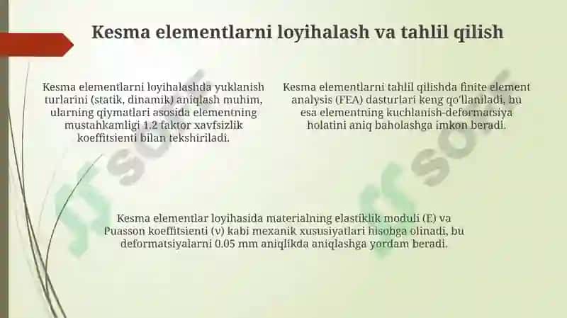 Kesma elementlar 4