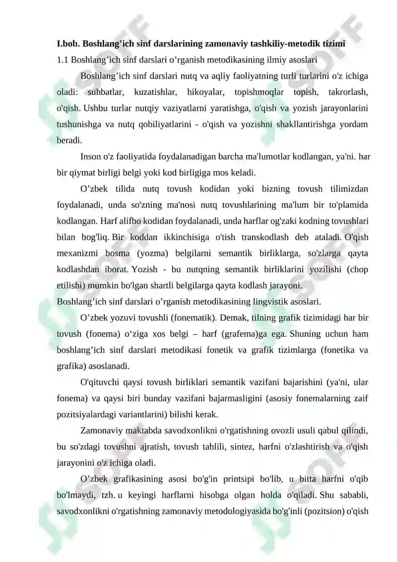 Boshlang’ich sinflarda “Gap” mavzusini o’rgatish metodikasi. 4