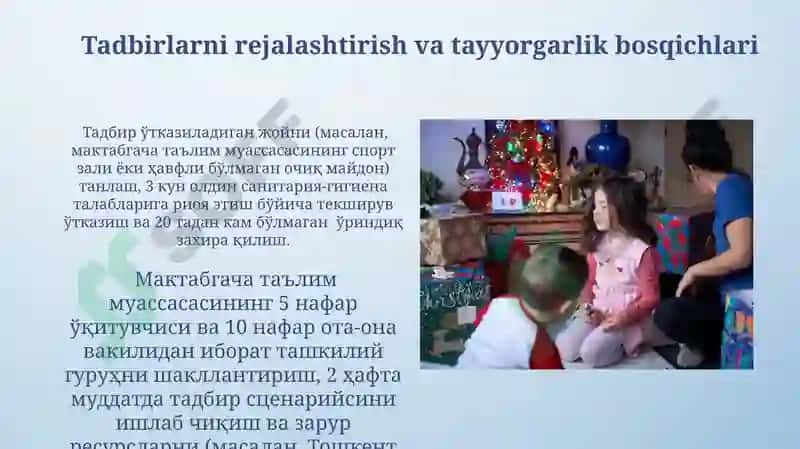 OTA-onalar hamkorligida bayram-tadbirlarini tashkil etish 4