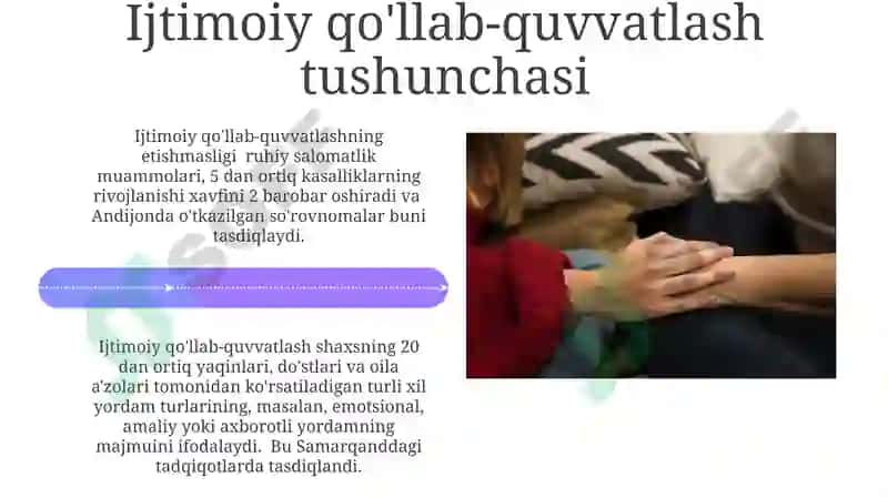 Psixologik barqarorlik va ijtimoiy qo'llab-quvvatlash 4