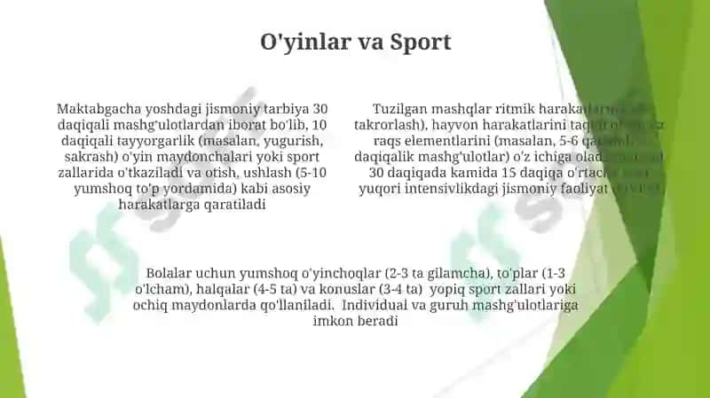 Jismoniy tarbiya berish usullari 4