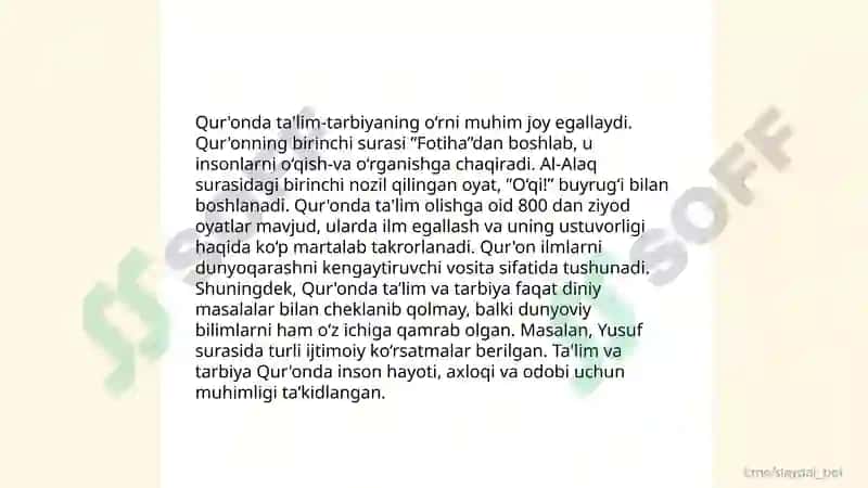 Islom ta'limida ta'lim tarbiya 4