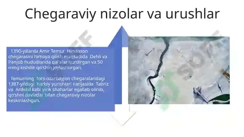 Amir Temur davlat chegaralarini mustahkamlash 4