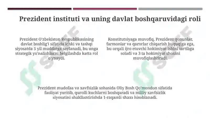 Oʻzbekistonda davlat boshqaruvining asosiy tushunchalari va tamoyillari 4