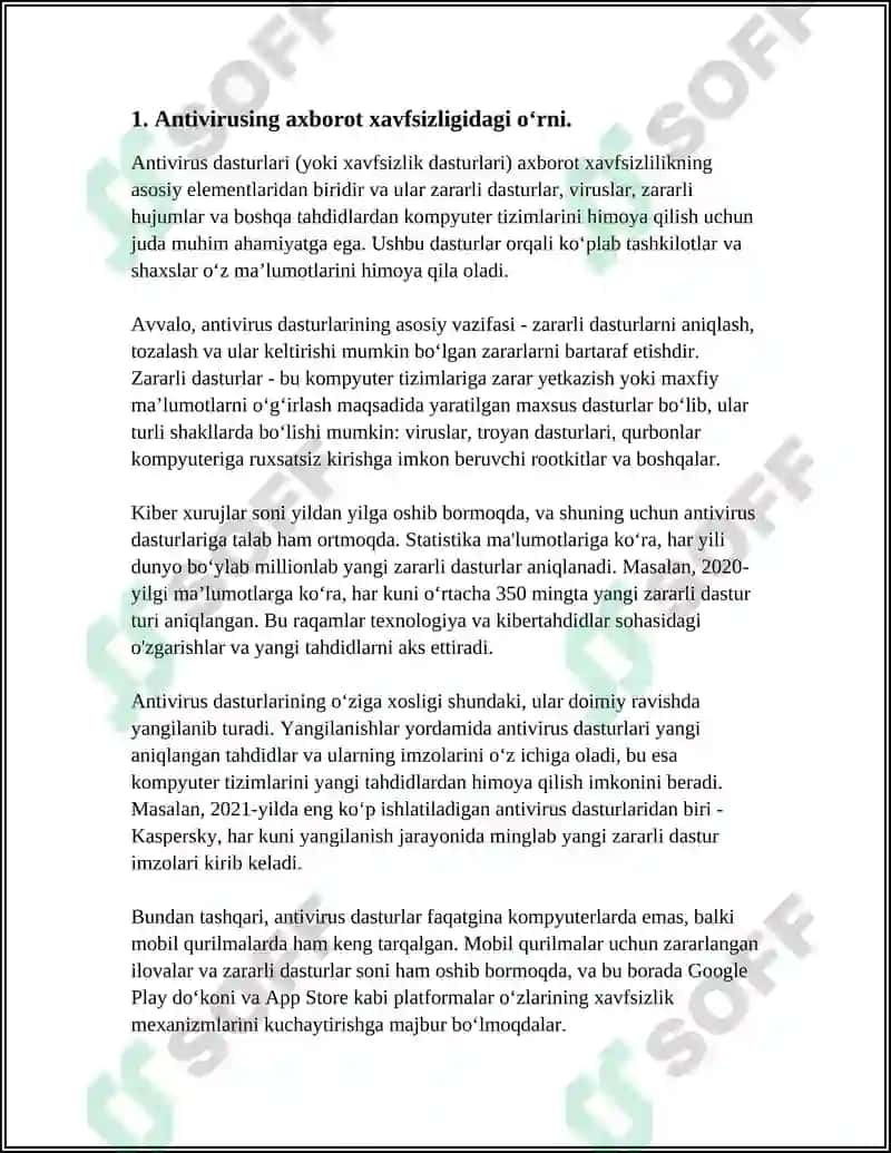 Antivirus dasturlari 4