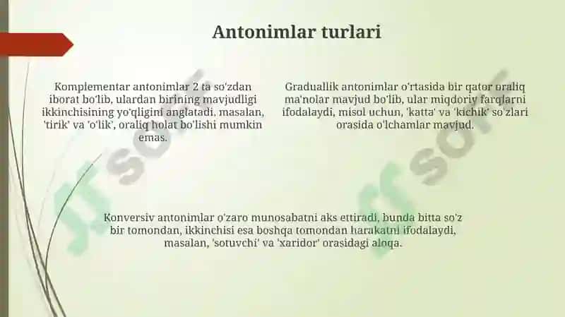Leksik antonimiya 4