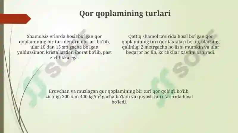 Qor qoplami 4
