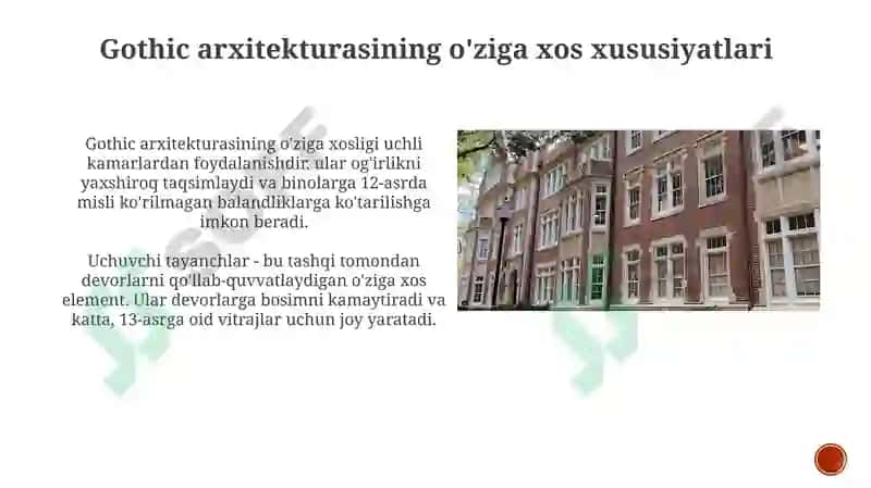 Gotika uslubi haqida 4