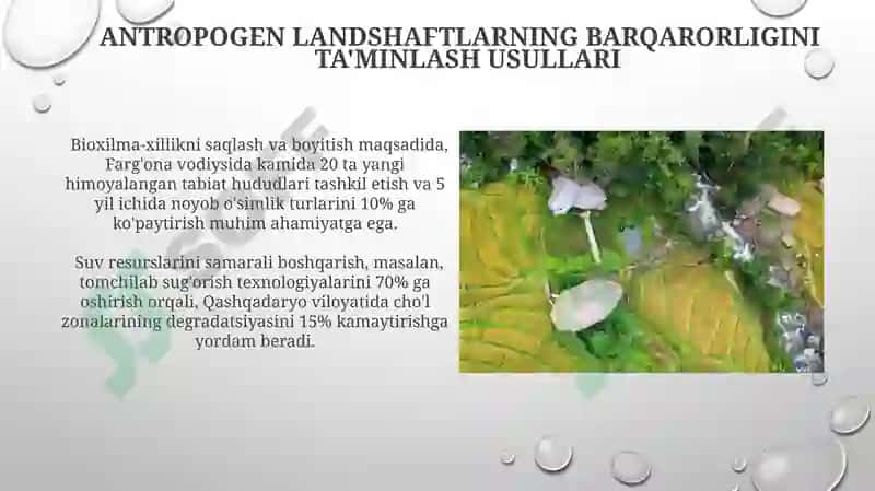 Antropogen landshaftlarning iqtisodiy barqarorligi 4