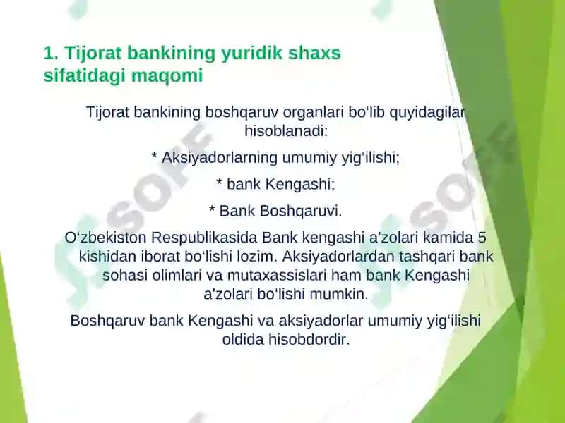 Tijorat banki va uning funksiyalari 4