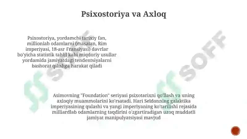 Psixoistoriya yordamchi tarih fani 4
