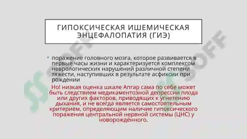 Гипоксическая ишемическая энцефалопатия 4