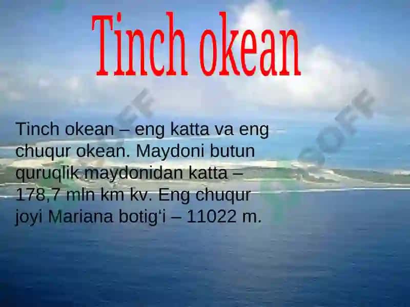 Tinch okeani 4