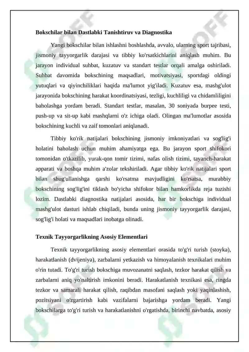 Boshlovchilik bokschilar bilan ishlashda pedagogik faoliyatning xususiyatlarini ochib berish 4