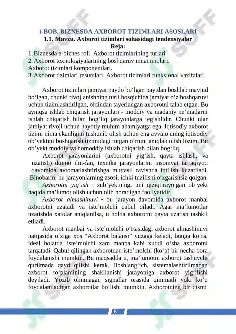 Elektron biznes tizimlari 4