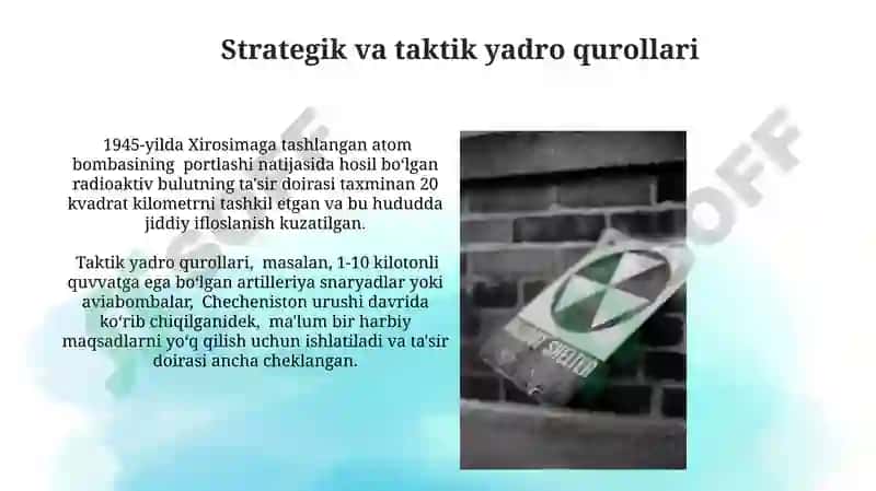 Yadroviy Qurollar 4