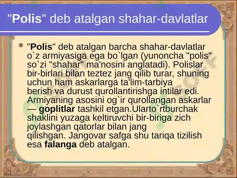 Qadimgi Yunoniston davlati va huquqi 4