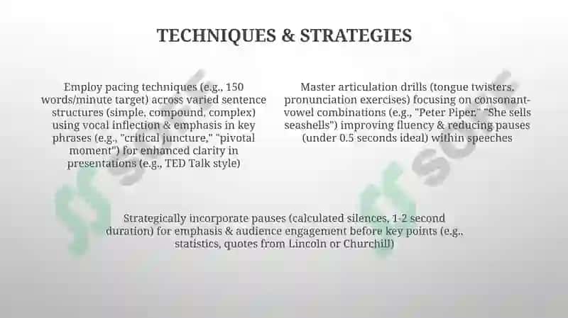 Speed speaking task 4