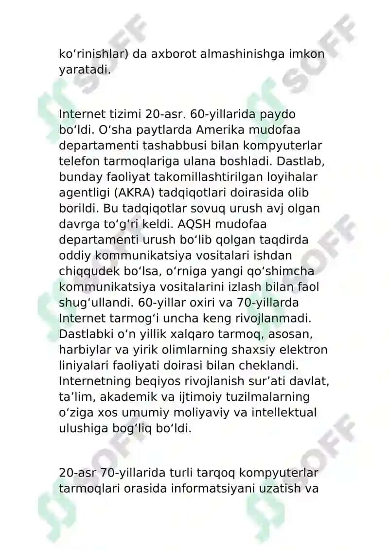 Internet shiddat bilan rivojlanishi: 2005-yillar 4