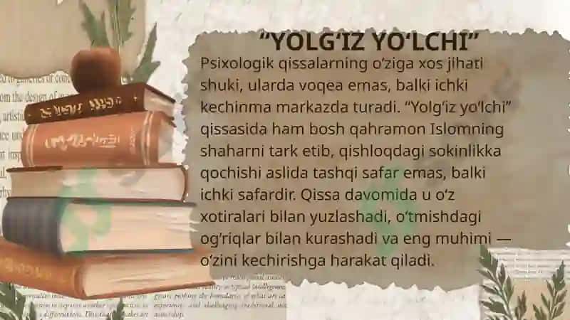 Badiiy asarlar va qissalarning filologik tahlili 4