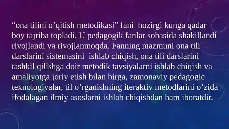 Ona tili o’qitishning tarixiy taraqqiyoti va ona tili o’qitishdagi milliy yondashuvlar 4