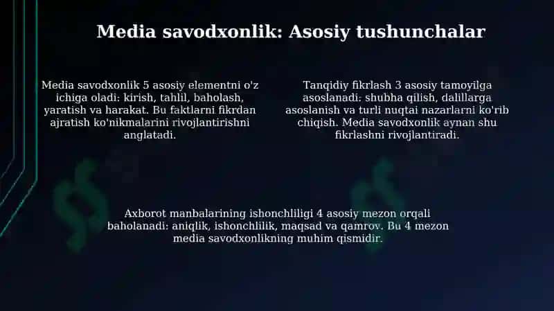 Media va axboriy savodxonlikni oshirish instrumentariysi 4