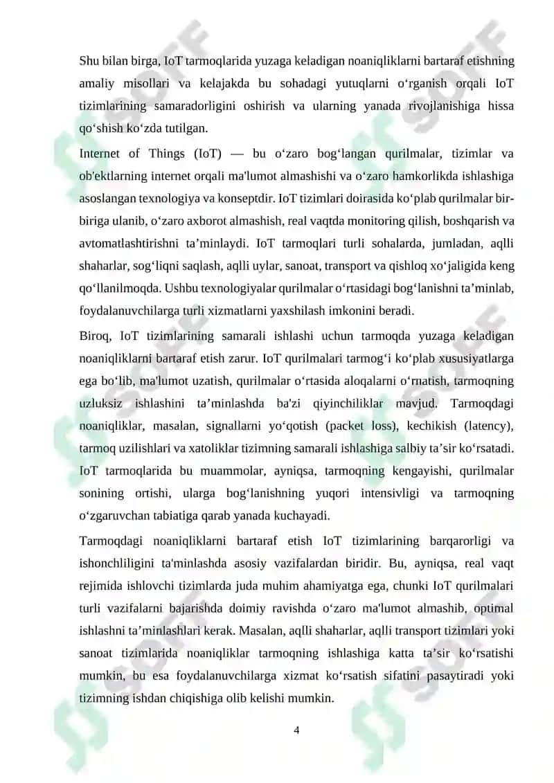 IoT qurilmalarida tarmoqdagi noaniqliklarni bartaraf etish 4