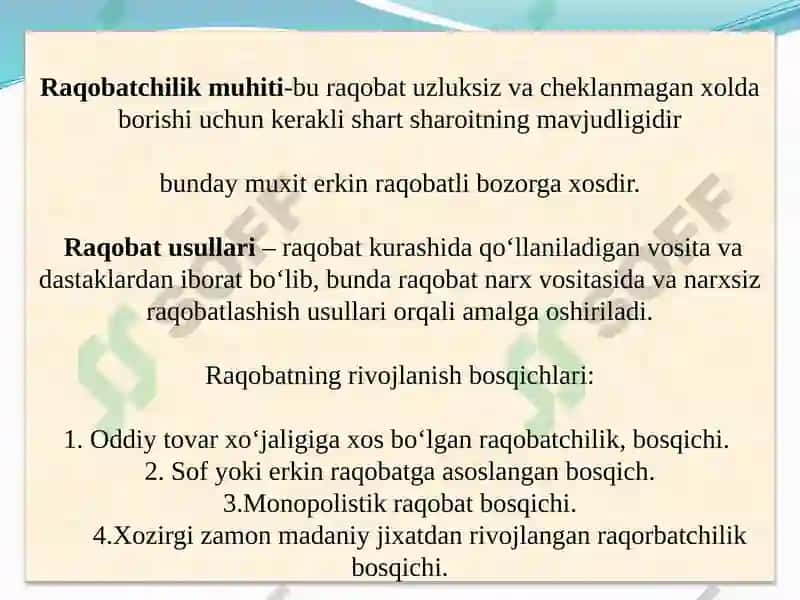 Raqobat va Monopoliya 4