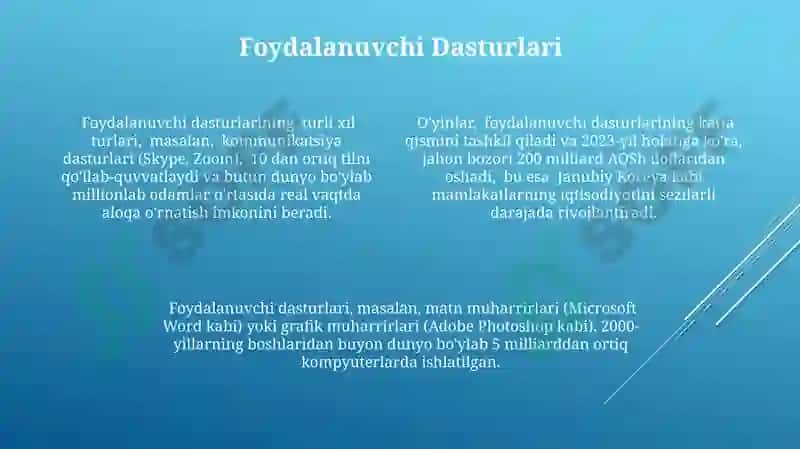 Shaxsiy kompyuterning dasturiy taminoti va uning turlari 4