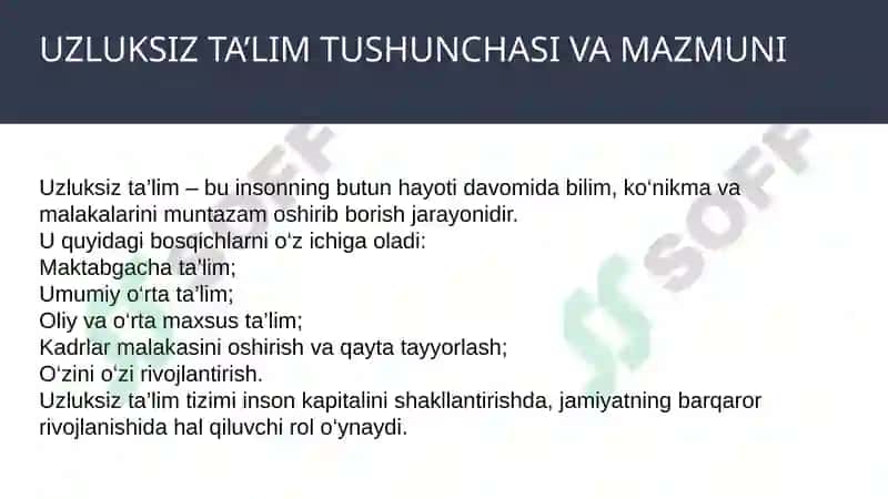 Zamonaviy ta’lim tizimi 4